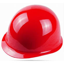 Красный защитный шлем